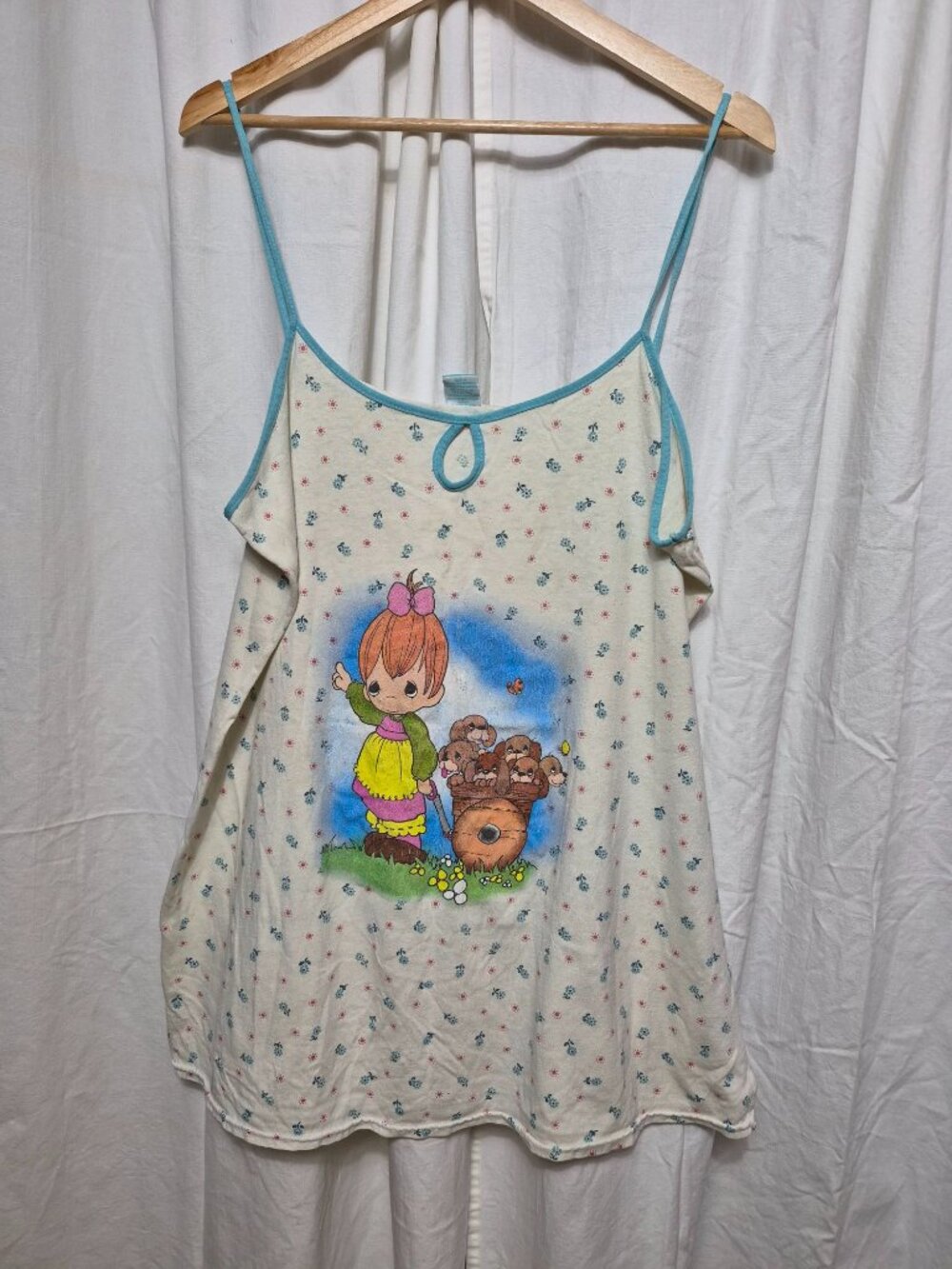 JC Limited XL Precious Moments Puppy Vintage Classic Sleep Lounge Nightie Shirt